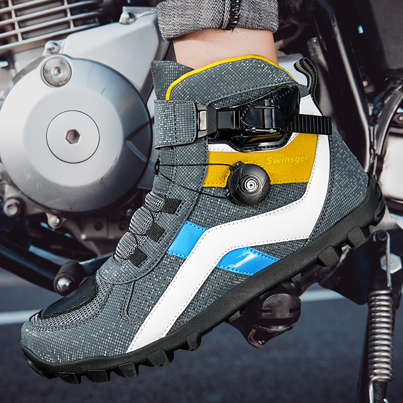 Swinsger Abrasion Resistant Abrasion Resistant High top Cycling Shoes Unisex