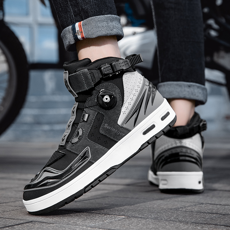 Swinsger Fashionable And Comfortable Cushioning Slip Resistant Cushioning Slip Resistant High top Cycling Shoes Unisex