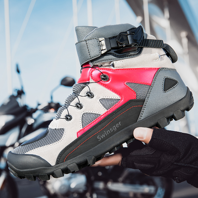 Swinsger Comfortable Fashion Abrasion Resistant Abrasion Resistant High top Cycling Shoes Men’s