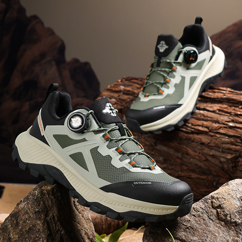 AD Textile, TPU Wear resistant And Lightweight Low top Hiking Shoes Men’s