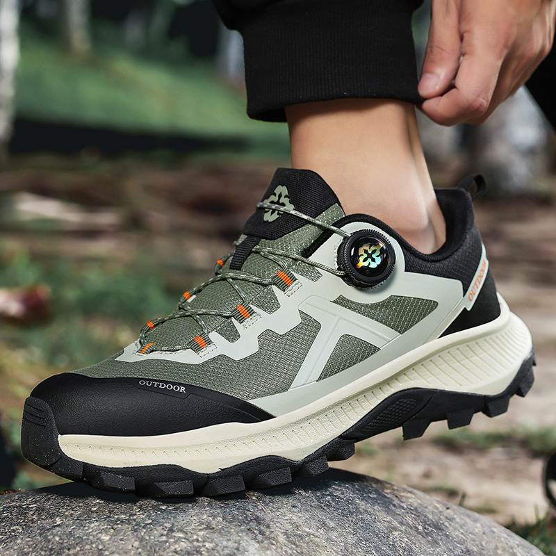 AD Textile, TPU Wear resistant And Lightweight Low top Hiking Shoes Men’s