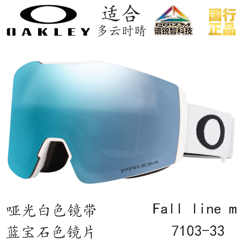 Горнолыжные очки Oakley (черный) — фото 87