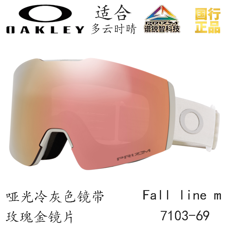 Горнолыжные очки Oakley (черный) — фото 52