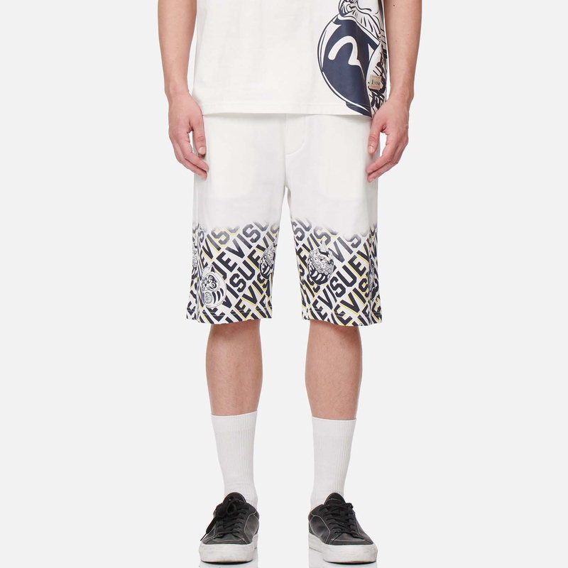 EVISU Sports Shorts Men’s White Moderate