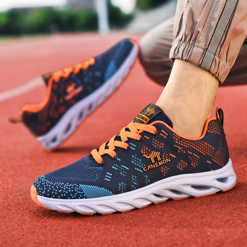LINGHANGLUOTUO Cushioning Abrasion Resistant Breathable Cushioning Abrasion Resistant Breathable Low top Running Shoes