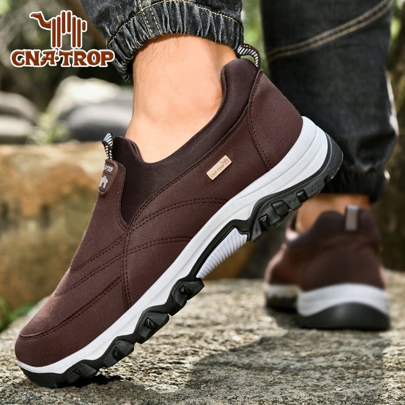 LINGHANGLUOTUO Comfortable Slip Resistant Abrasion Resistant Slip Resistant Abrasion Resistant Low top Outdoor Shoes
