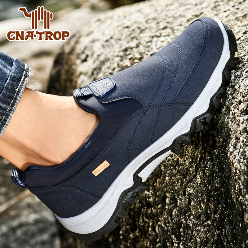 LINGHANGLUOTUO Comfortable Slip Resistant Abrasion Resistant Slip Resistant Abrasion Resistant Low top Outdoor Shoes