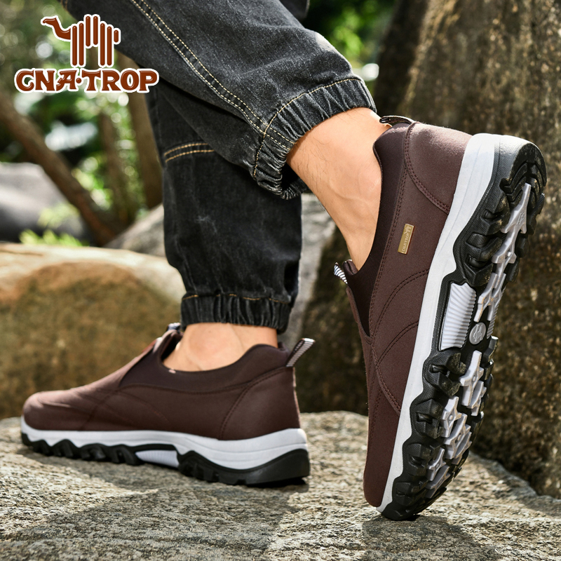 LINGHANGLUOTUO Comfortable Slip Resistant Abrasion Resistant Slip Resistant Abrasion Resistant Low top Outdoor Shoes