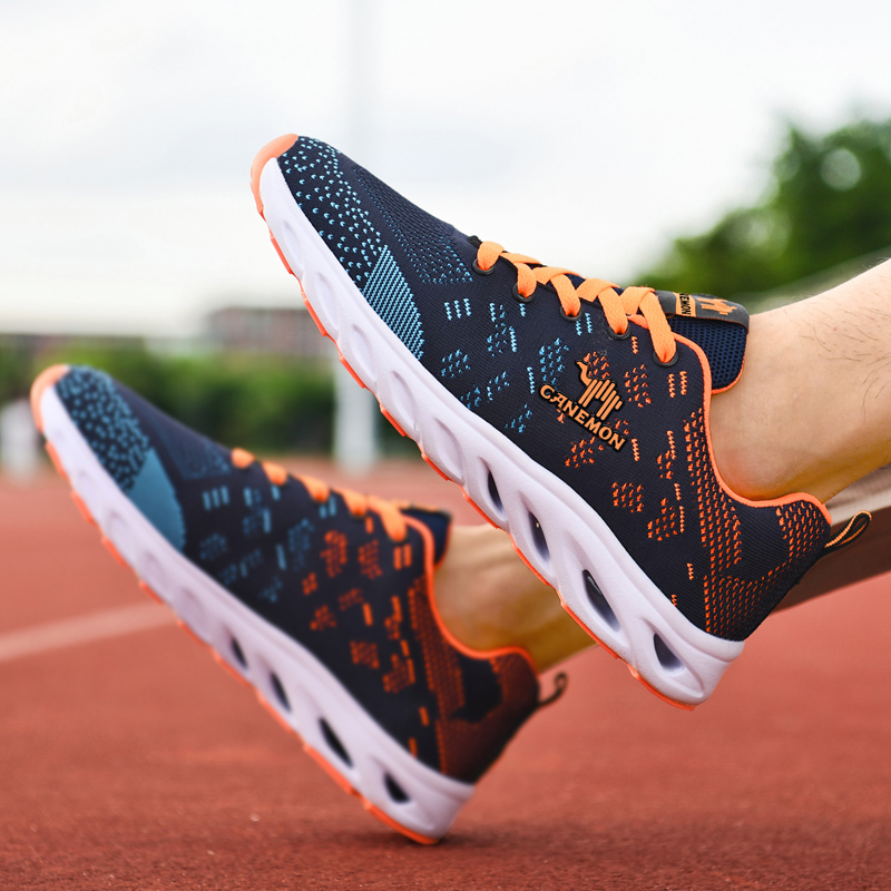 LINGHANGLUOTUO Cushioning Abrasion Resistant Breathable Cushioning Abrasion Resistant Breathable Low top Running Shoes