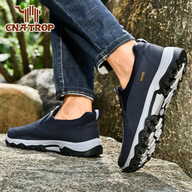 LINGHANGLUOTUO Comfortable Slip Resistant Abrasion Resistant Slip Resistant Abrasion Resistant Low top Outdoor Shoes