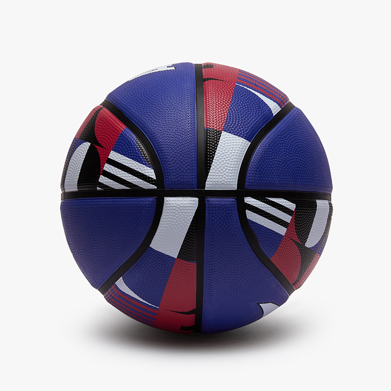 Anta Rubber Basketball Black/Blue Size 7.5 Training Unisex