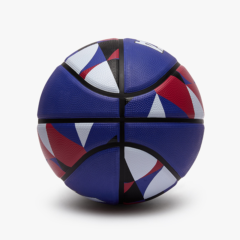 Anta Rubber Basketball Black/Blue Size 7.5 Training Unisex