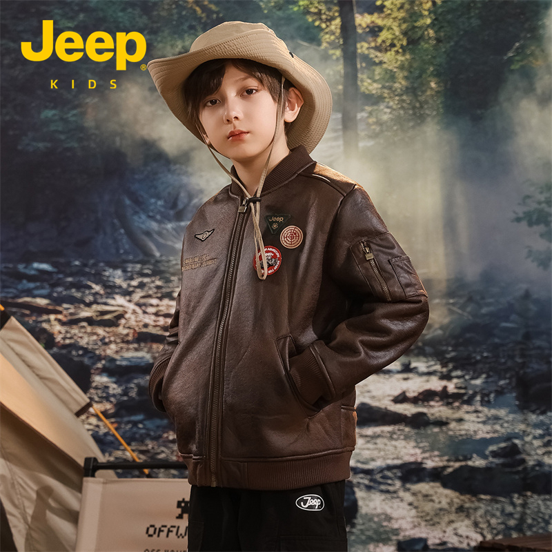 Куртка Jeep (коричневая) — фото 4