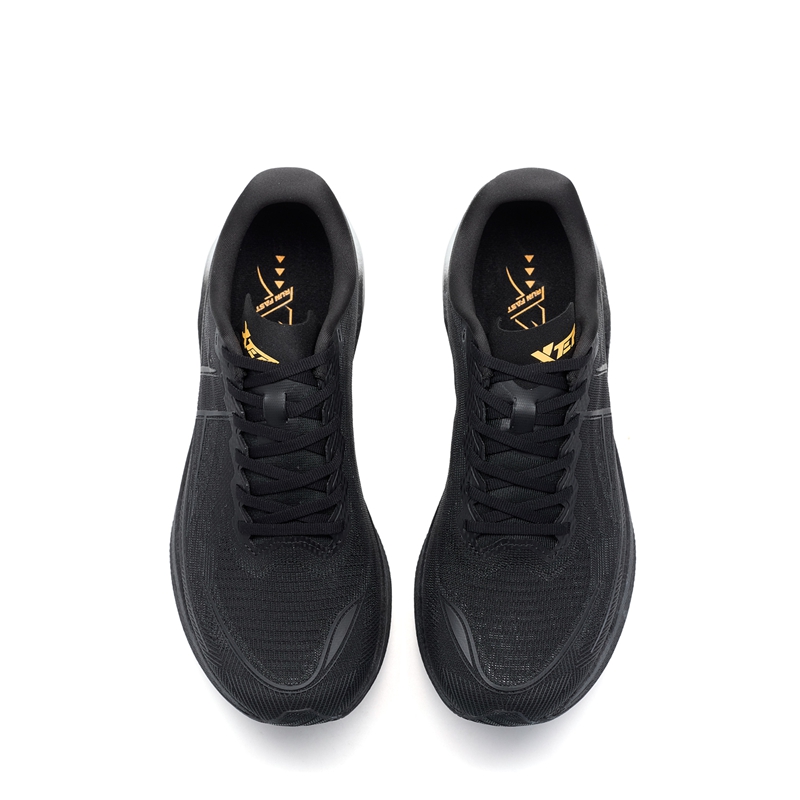 XTEP 360X 2.0 Breathable Lightweight Low top Carbon Plate Long Distance Running Shoes Men’s Black