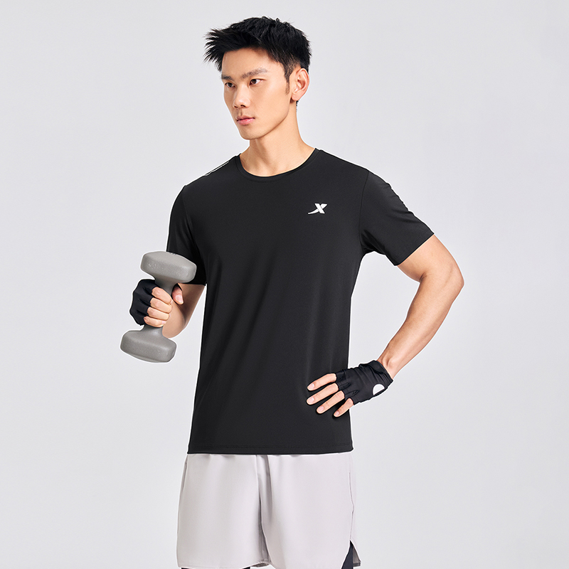 XTEP Comprehensive Training Short Sleeved Running T Shirt Men’s