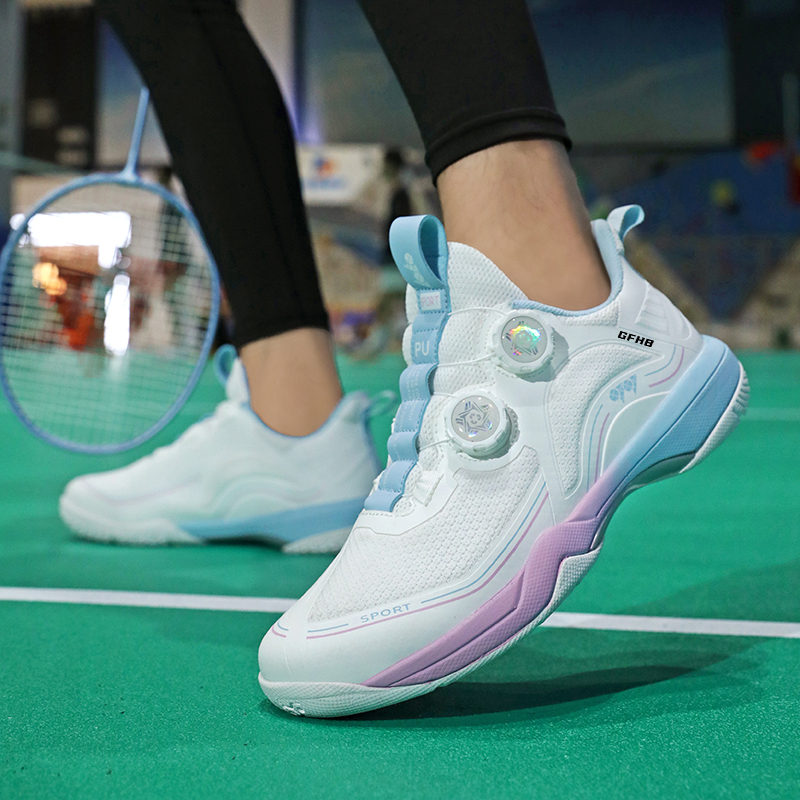 GONGFUHUOBAN Low top Badminton Shoes Unisex