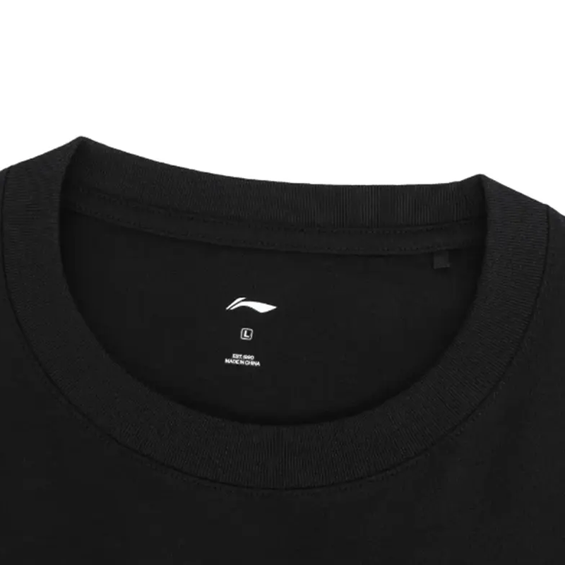 Li Ning Casual Sportswear Unisex Black+White