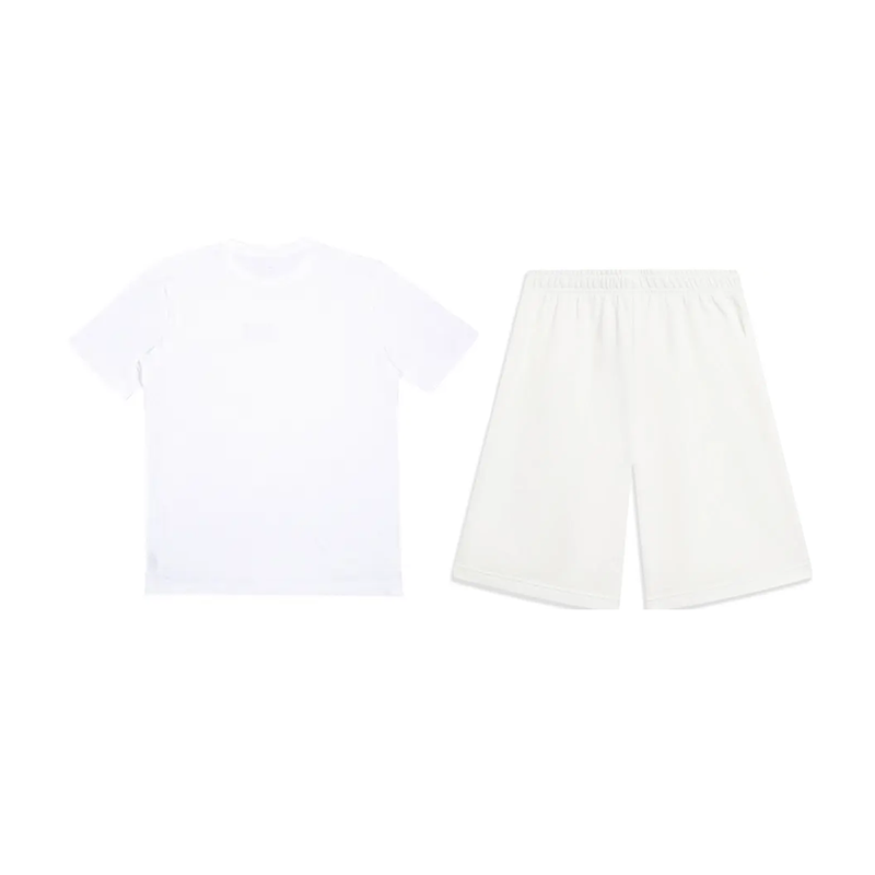 Li Ning Casual Sportswear Unisex White+White