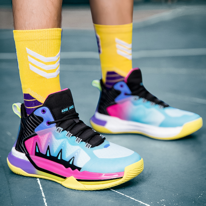 ANDEZHANMUSI High top Basketball Shoes Unisex