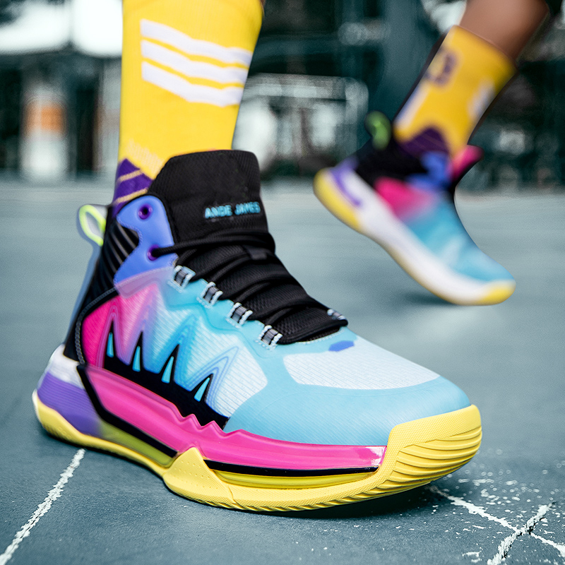 ANDEZHANMUSI High top Basketball Shoes Unisex
