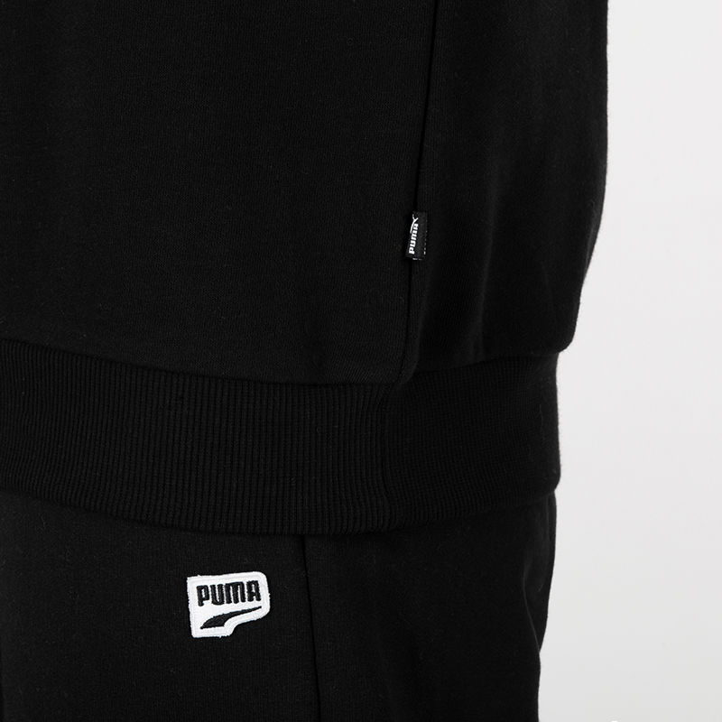 Женское худи PUMA ESS+ Logo (черное) — фото 8