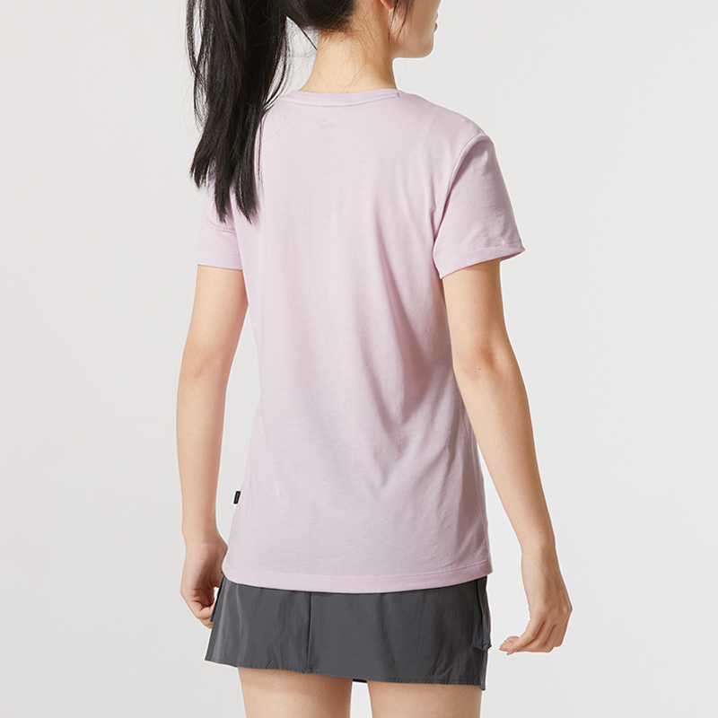 Женская футболка PUMA T (розовая) — фото 4