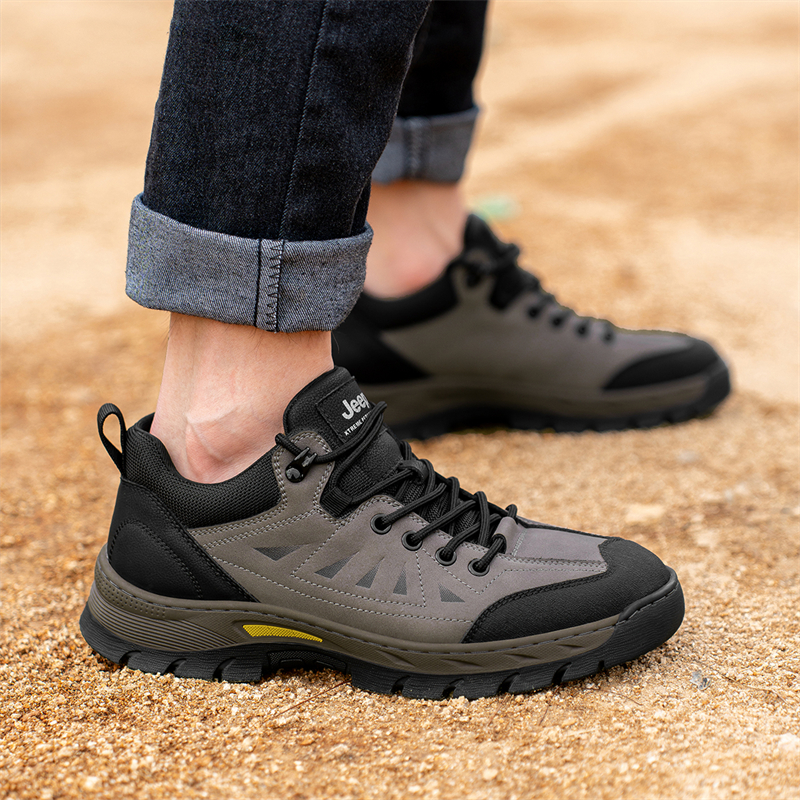 Jeep Low top Mountaineering Shoes Men’s Gray