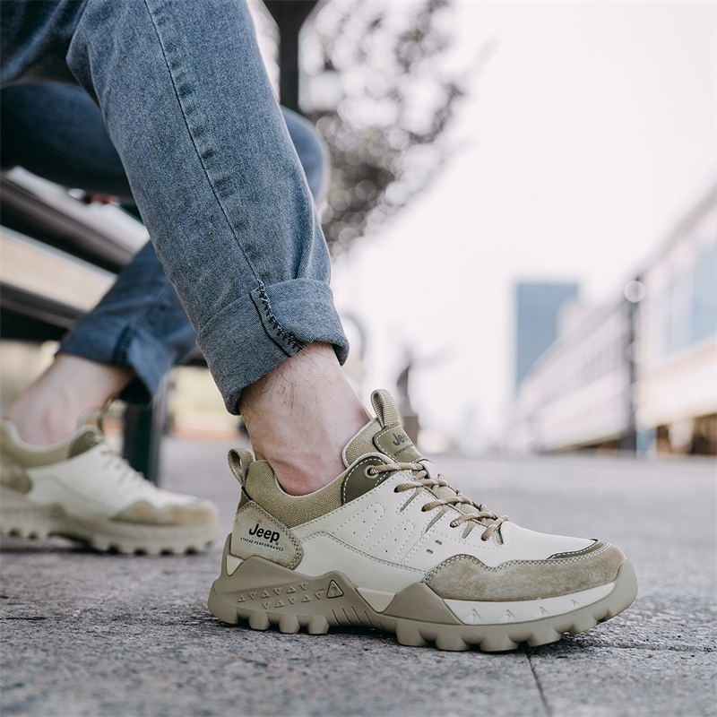 Jeep Abrasion Resistant Outdoor Shoes Men’s Sand