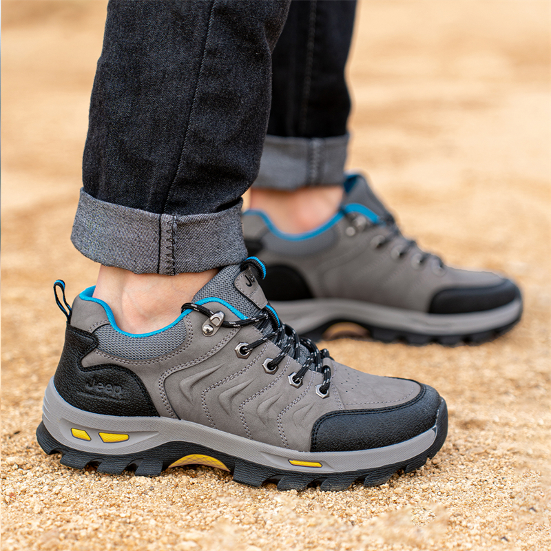 Jeep Low top Hiking Shoes Men’s Gray