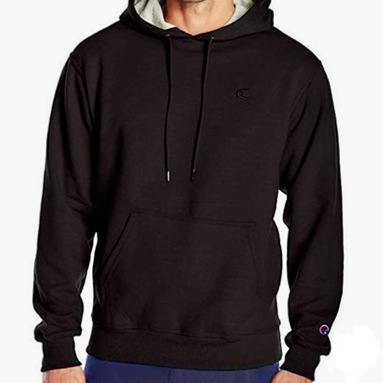 Champion Solid Color Hooded Fleece Lined Hoodies & Sweatshirts Pullover Long Sleeved T Shirt Casual Sportswear Unisex