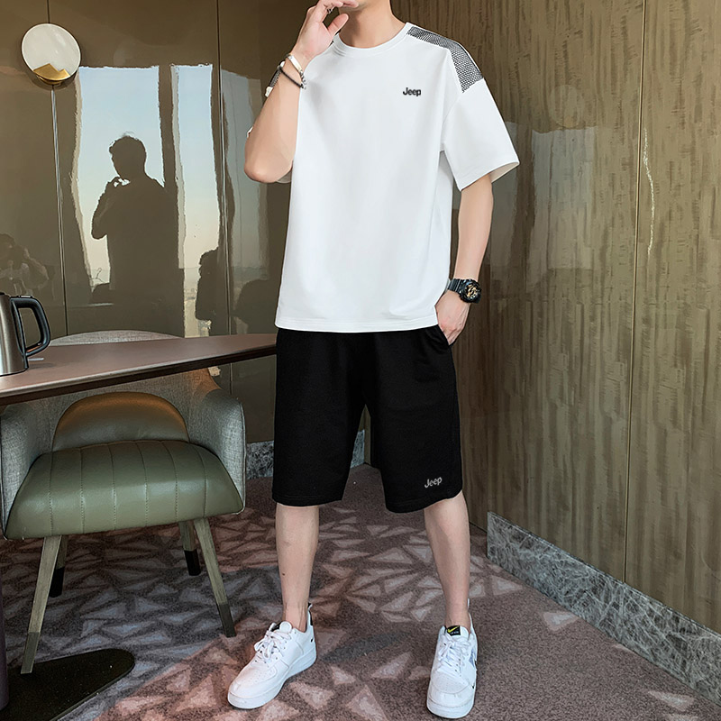 Jeep Leisure Collection Casual Sportswear Unisex Crew Neck Thin