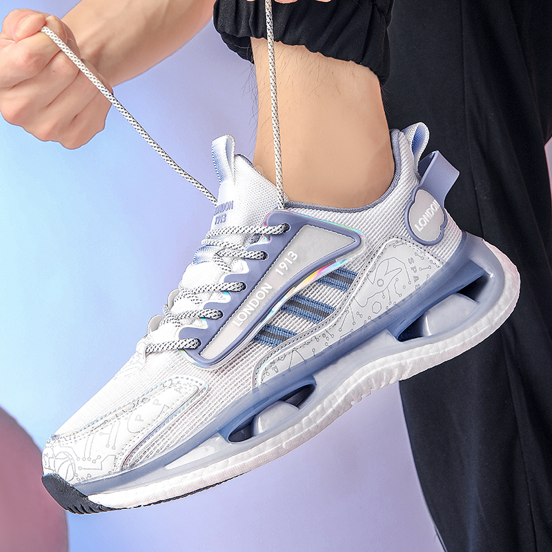 BAOZAOGONGYANG Cushioning Slip Resistant Abrasion Resistant Thermal Low top Running Shoes Men’s