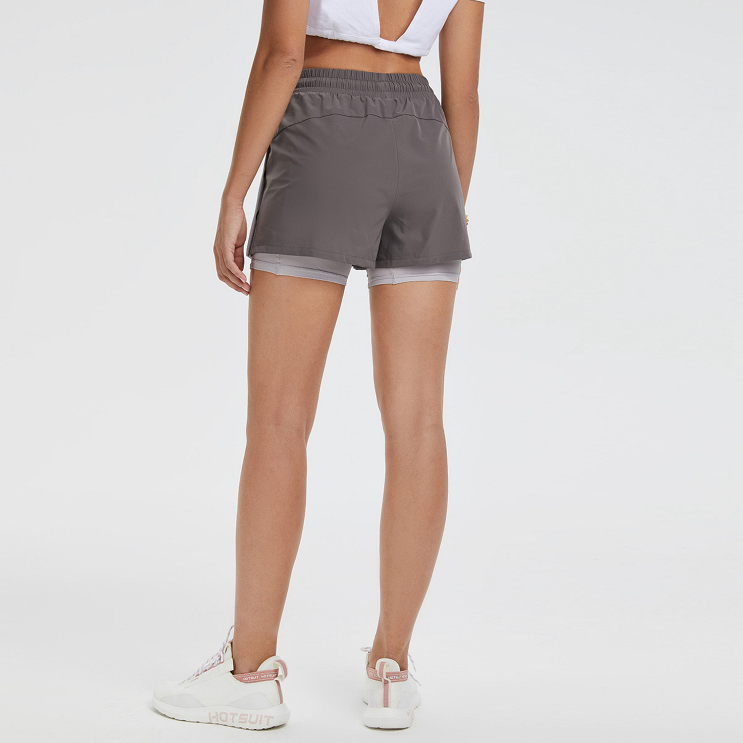 HOTSUIT Body Shaping Collection Sports Shorts Women’s Moderate Mock Two Piece