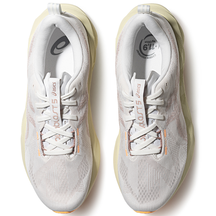 ASICS NOVABLAST 5 Mesh Low top FLYTEFOAM BLAST PLUS Running Shoes Men’s White Pink Purple