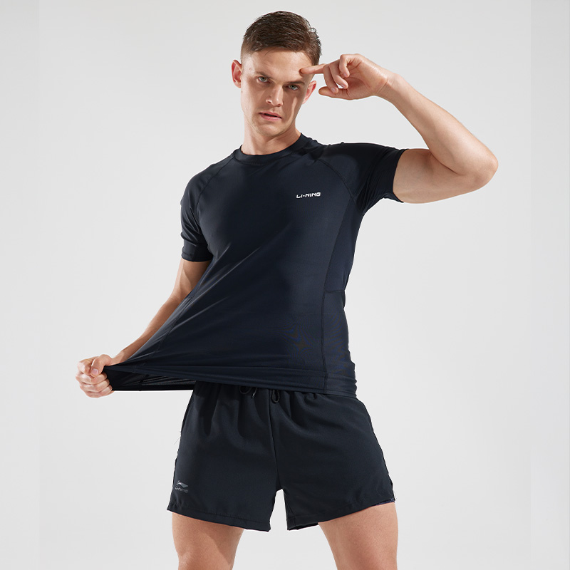 Li Ning Sports Shorts Unisex Black