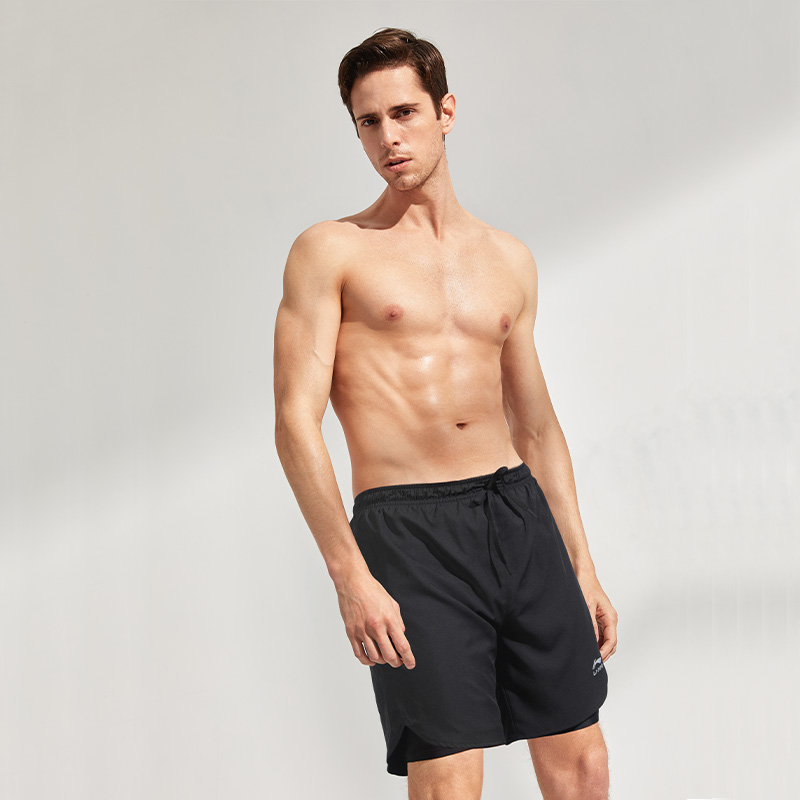 Li Ning Swimming Shorts Men’s Black