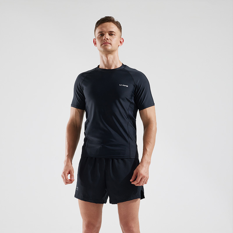 Li Ning Sports Shorts Unisex Black