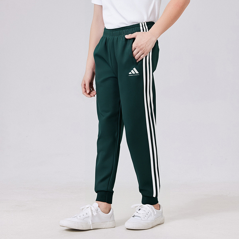 Детские штаны adidas (черные) — фото 4