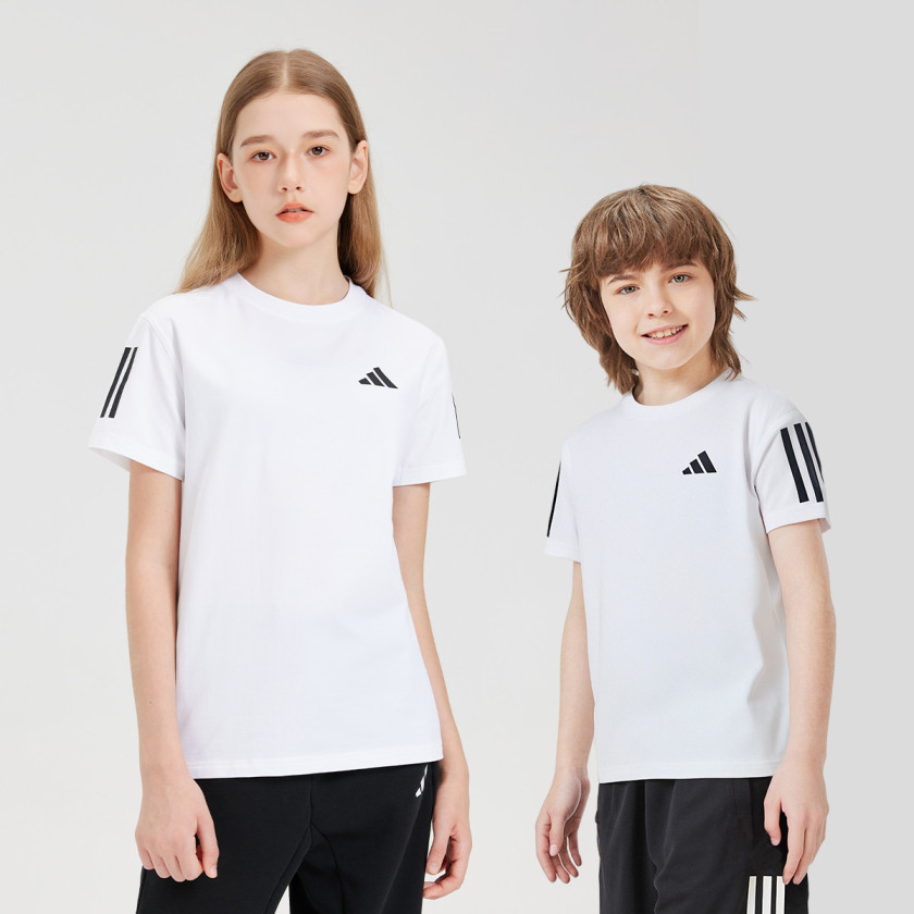 Футболка adidas adidasT 110-164 (белый) — фото 3