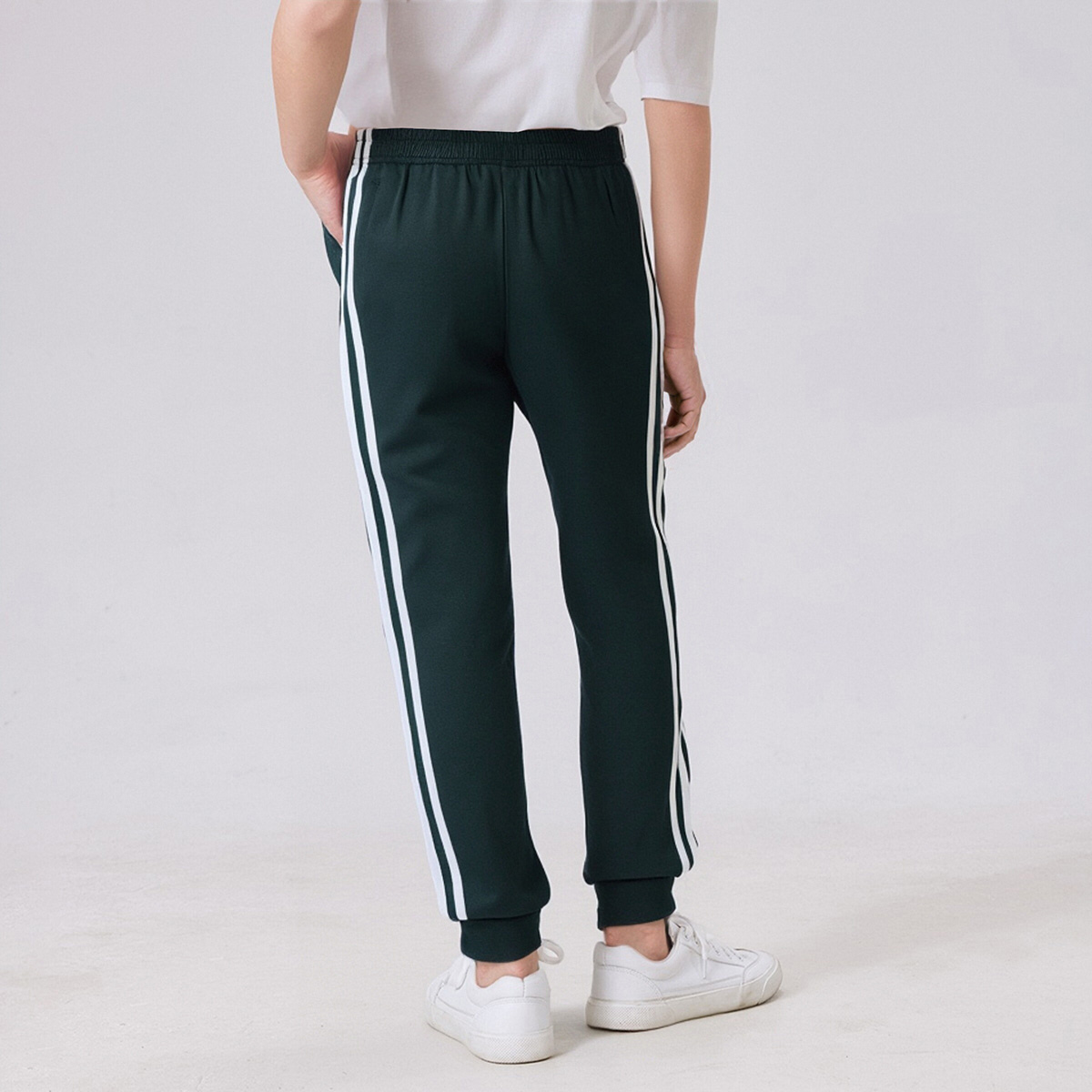 Детские штаны adidas (черные) — фото 5