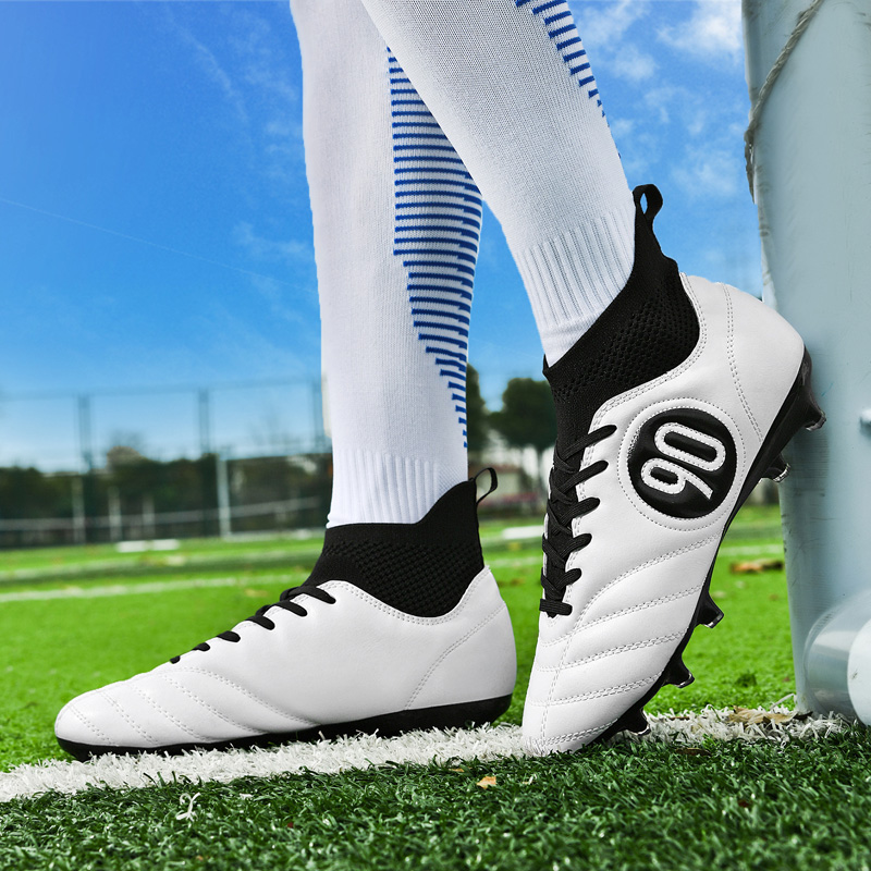 WEJIESS TF Rubber Broken Studs FG Rubber Long Studs Soft Ground, Artificial Ground Slip Resistant Abrasion Resistant