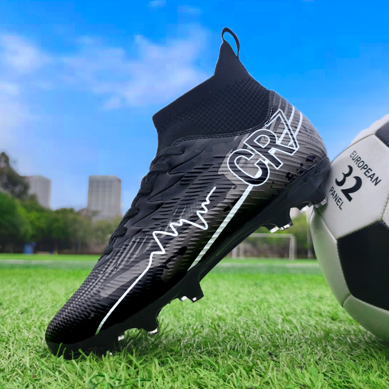 WEJIESS FG Rubber Long Studs TF Rubber Broken Studs Natural Grass Slip Resistant Abrasion Resistant
