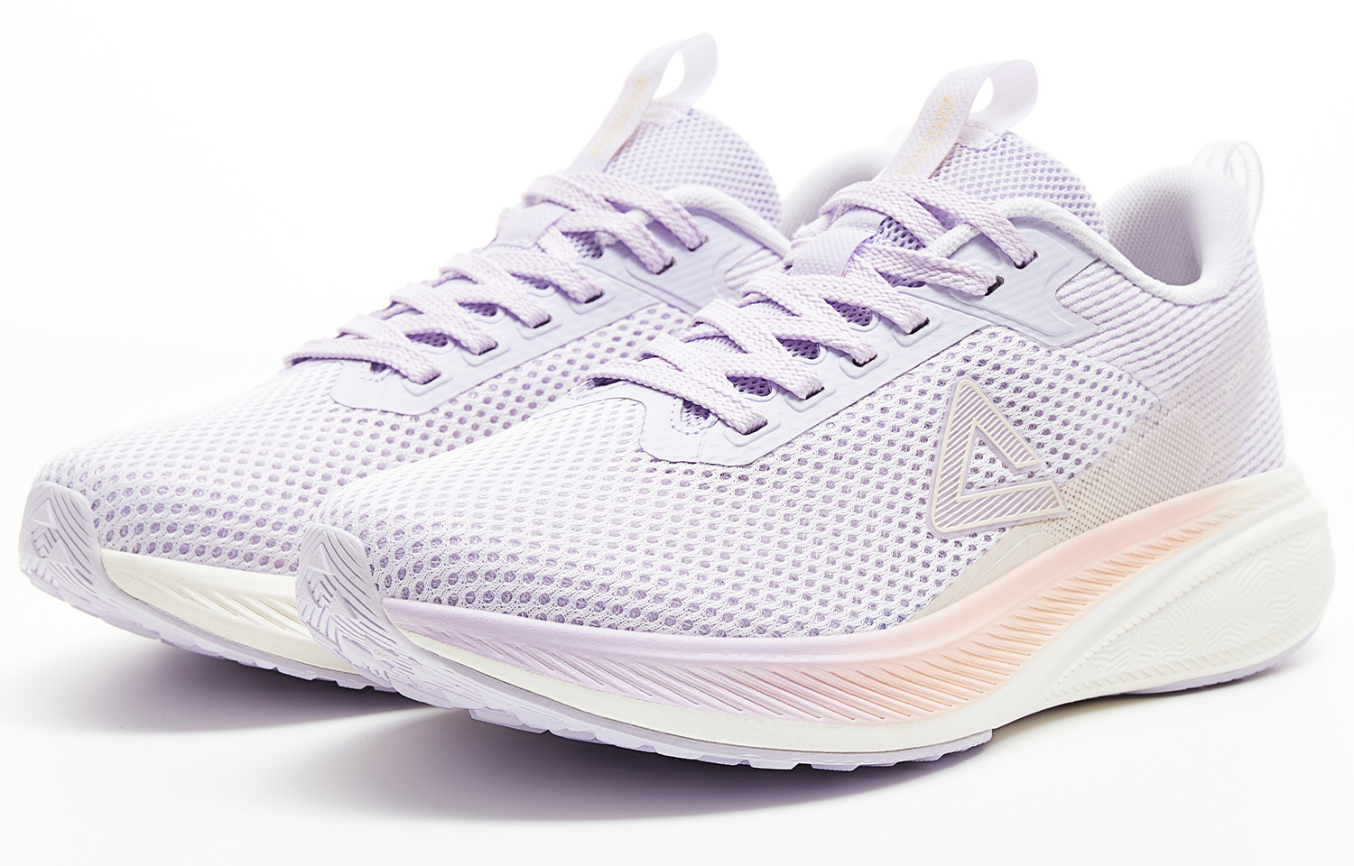 PEAK Cushioning Coverage Rebound Abrasion Resistant Lightweight Slip Resistant Low top Running Shoes Women’s