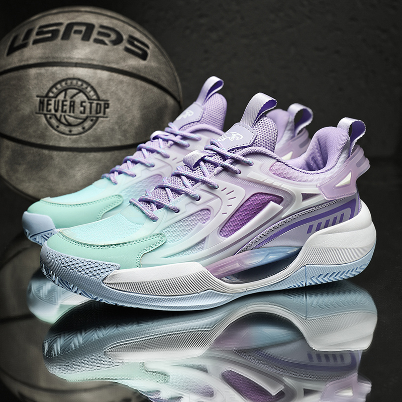 TONYBEAR Synthetic Leather Slip Resistant Abrasion Resistant Slip Resistant Abrasion Resistant Low top Basketball Shoes