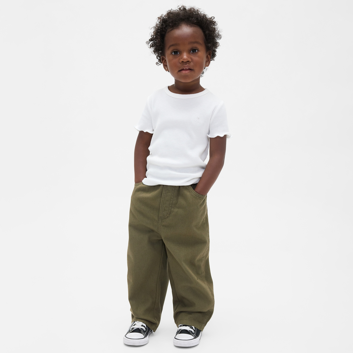 Брюки GAP Kids Tapered (зауженные) — фото 4