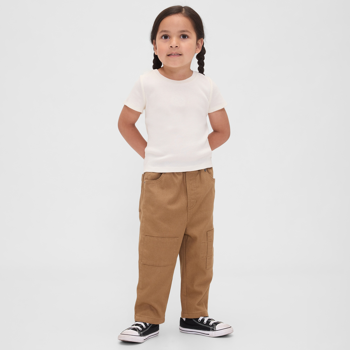 Брюки GAP Kids Tapered (зауженные) — фото 7