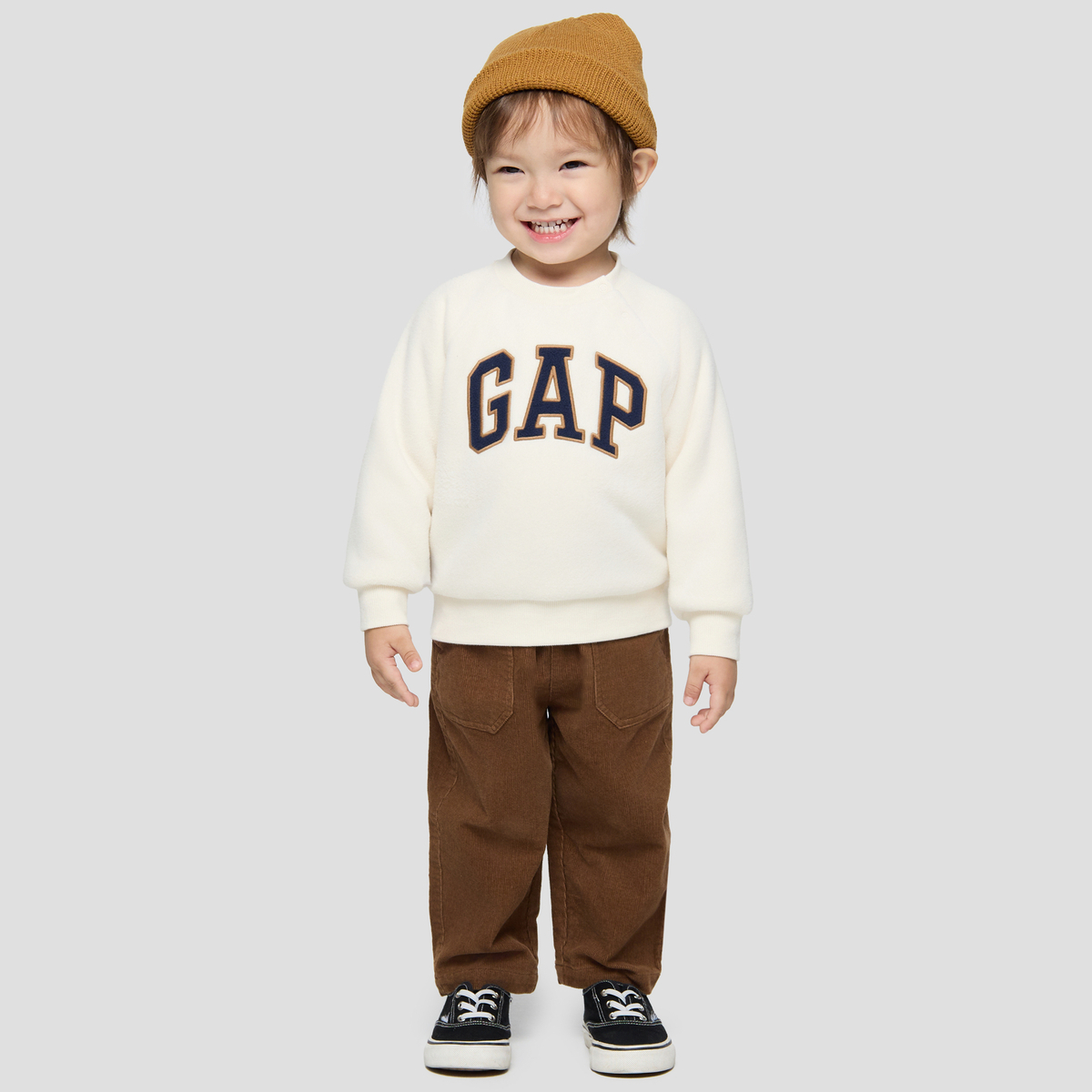 Детские штаны GAP (коричневые) — фото 10