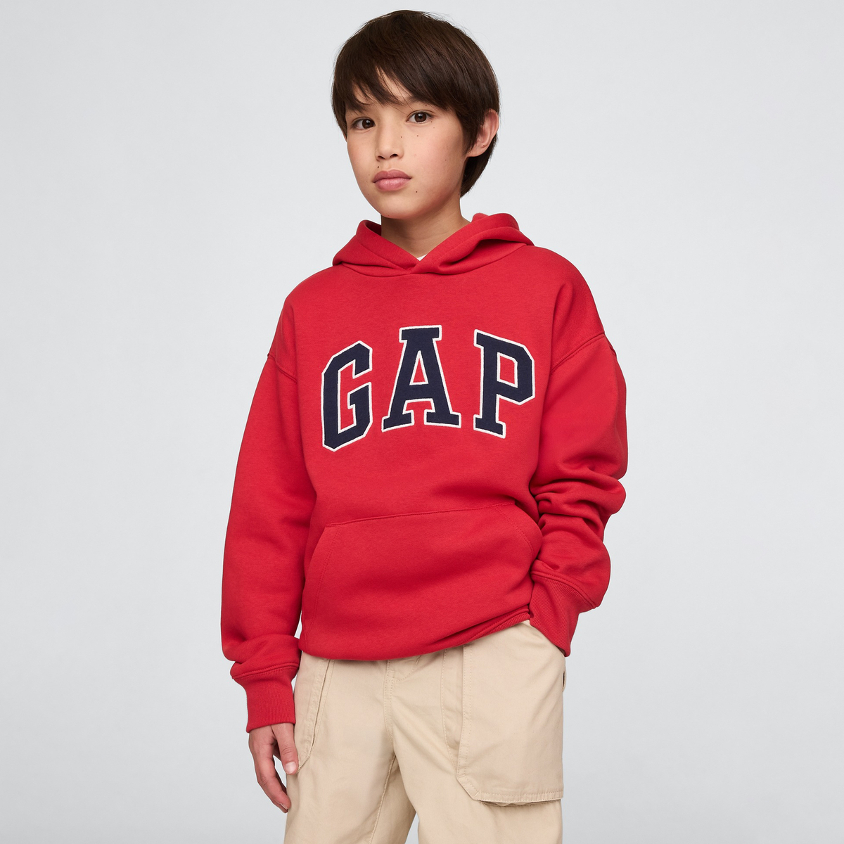 Детское худи GAP SS25 (синее) — фото 3