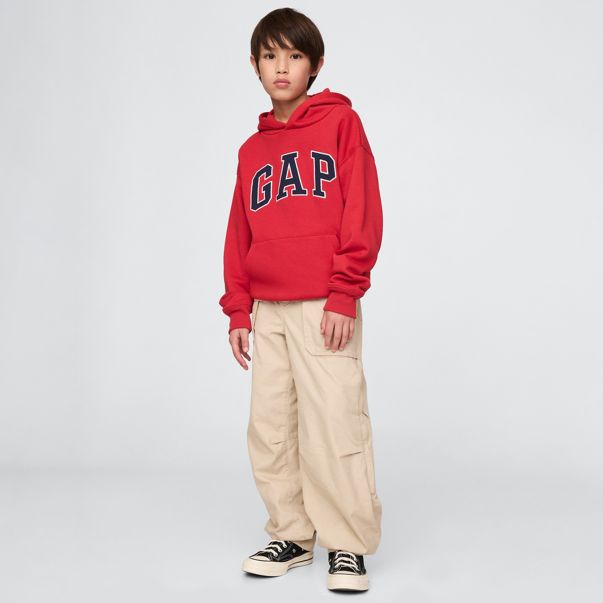 Детское худи GAP SS25 (синее) — фото 4