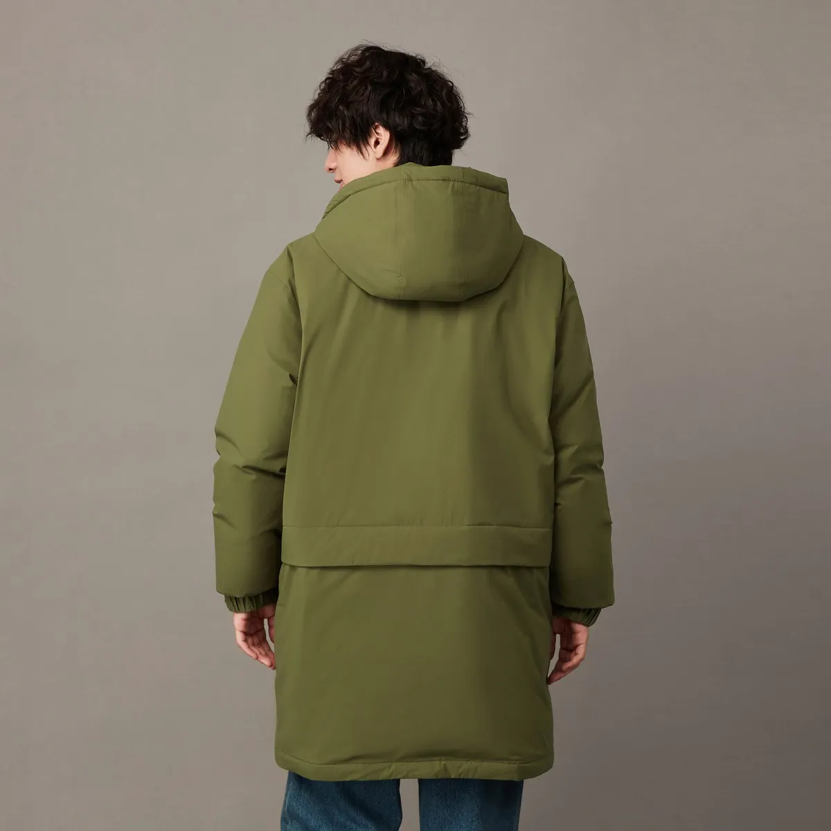 GAP Down Jacket Men's Army Green